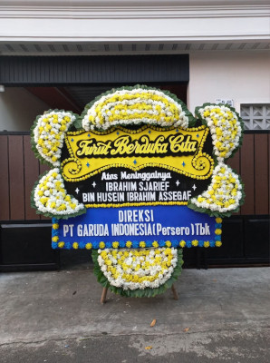 Papan Bunga Duka di Hiliserangkai